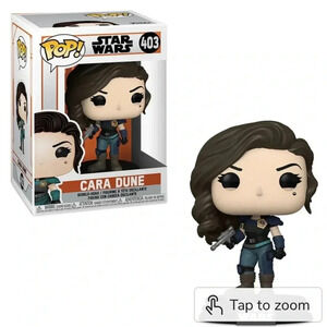 Cara Dune bobble head figurine Star Wars the mandalorian 327 funky pop Star Wars